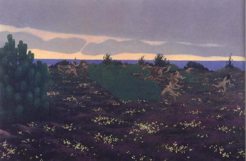 Felix Vallotton Antique Evening